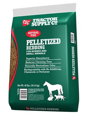 We carry products for lawn and garden, livestock, pet care, equine, and more. . Tractor supply pellet bedding